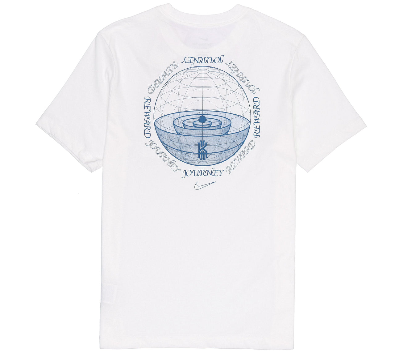 Nike Kyrie Irving Alphabet Pattern T-Shirt 'white' DQ1880-100