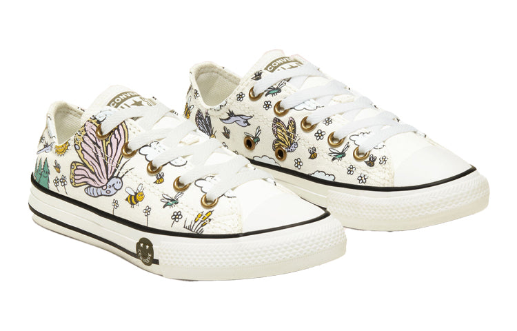 Converse Chuck Taylor All Star Low GS 'Summer Camp - Vintage White' 667898F