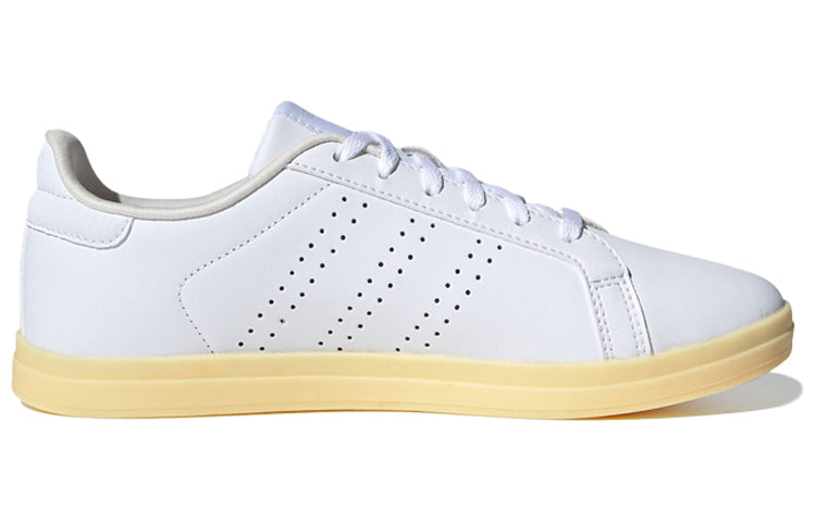 (WMNS) adidas neo Courtpoint Cl X 'White Yellow' FW7387