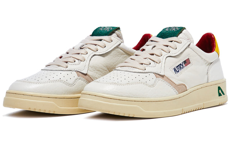 (WMNS) Autry Medalist Low Leather 'White Multi-color' AULW-LE10