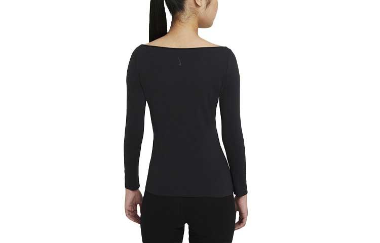 (WMNS) Nike Training Hooded Sports Long Sleeve T-Shirt Black DA0720-010