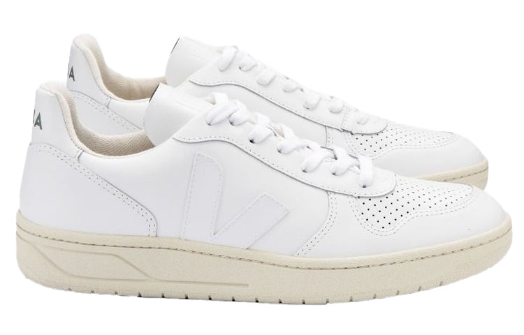 Veja V-10 Leather Lace-Up 'Extra White' VX021270