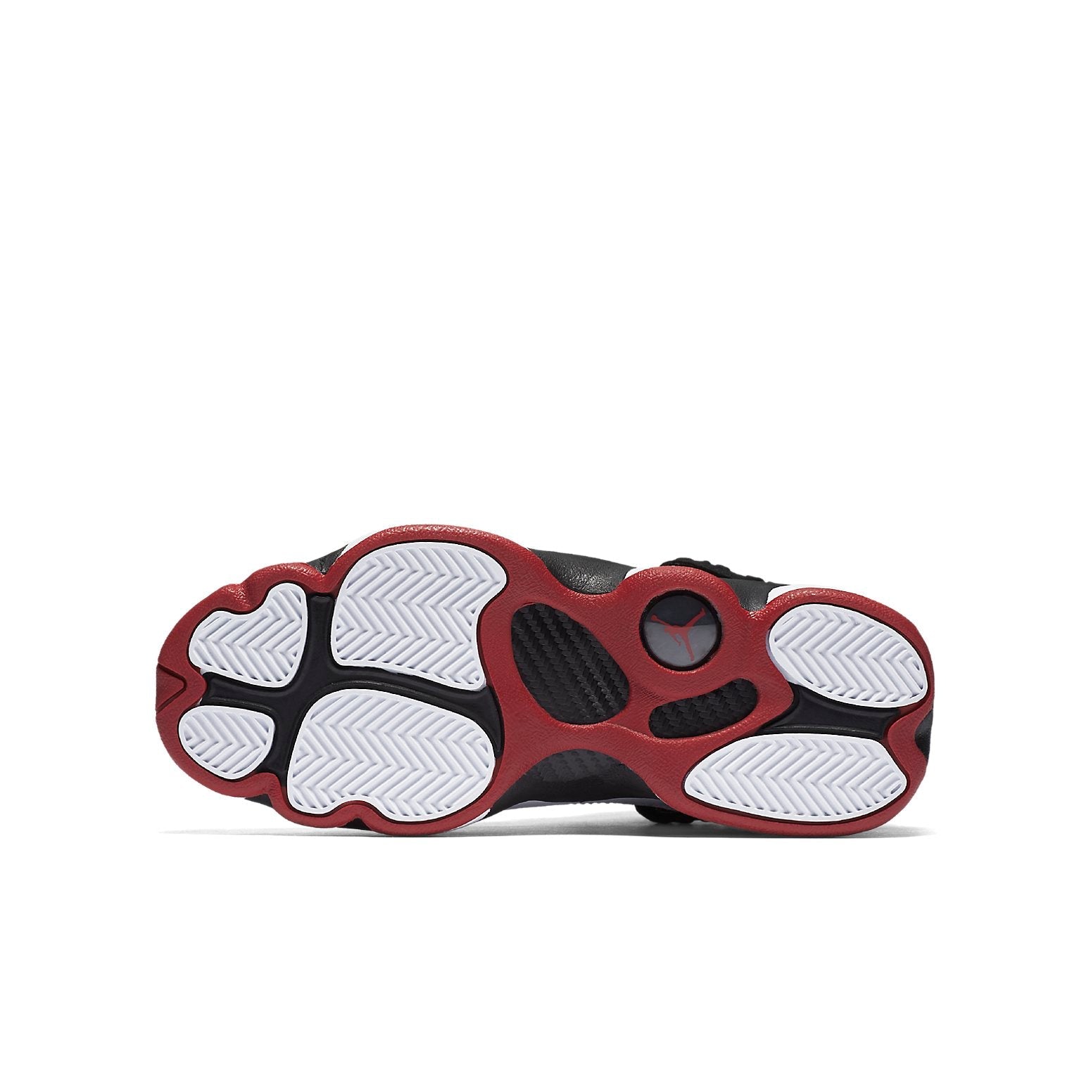 (GS) Air Jordan 6 Rings 'Black White Gym Red' 323419-012