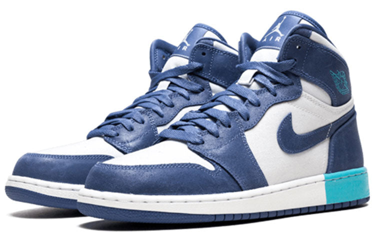 (GS) Air Jordan 1 Retro High 'Blue Moon' 332148-407