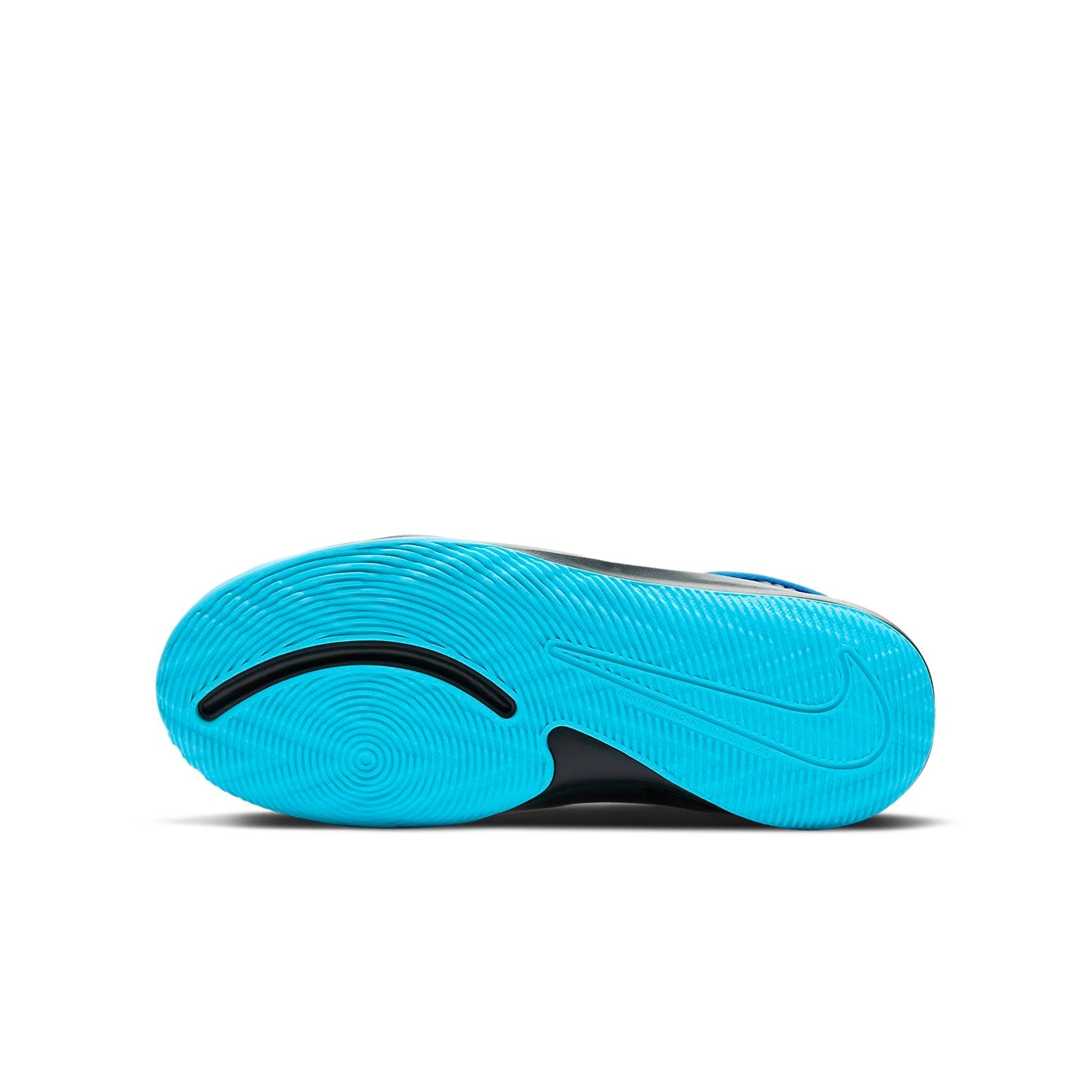 (GS) Nike Team Hustle D 9 'Black White Blue' AQ4224-012