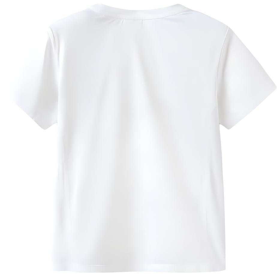 (GS) ASICS Logo T-Shirt 'White' 332241173115-10