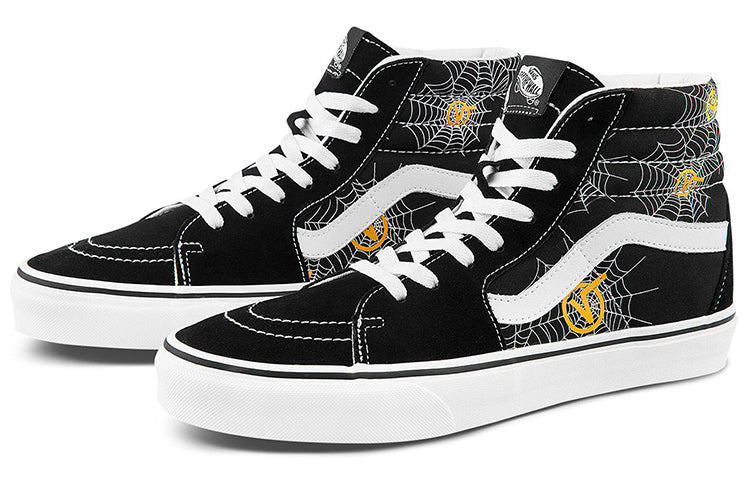 Vans SK8-HI Shoes Black/White/Yellow VN0A32QG4RN