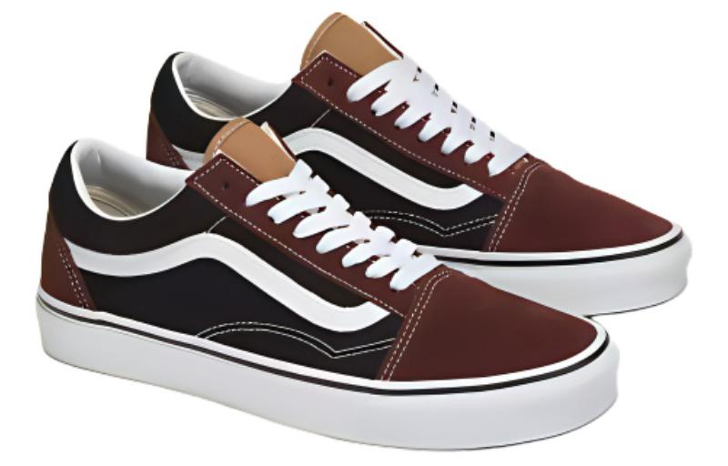 Vans Old Skool 'Color Block - Black Brown' VN0007NTYS8