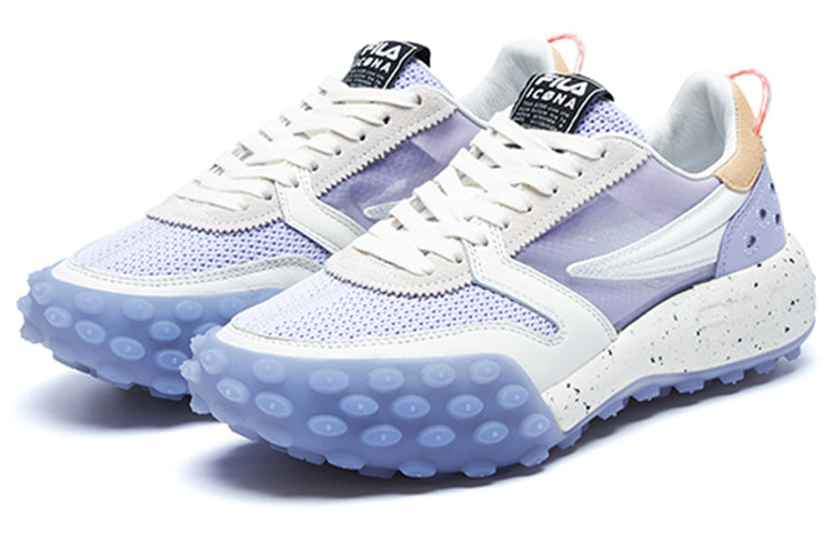 (WMNS) FILA Gara Chunky Sneakers 'Purple White' F12W223105FSB