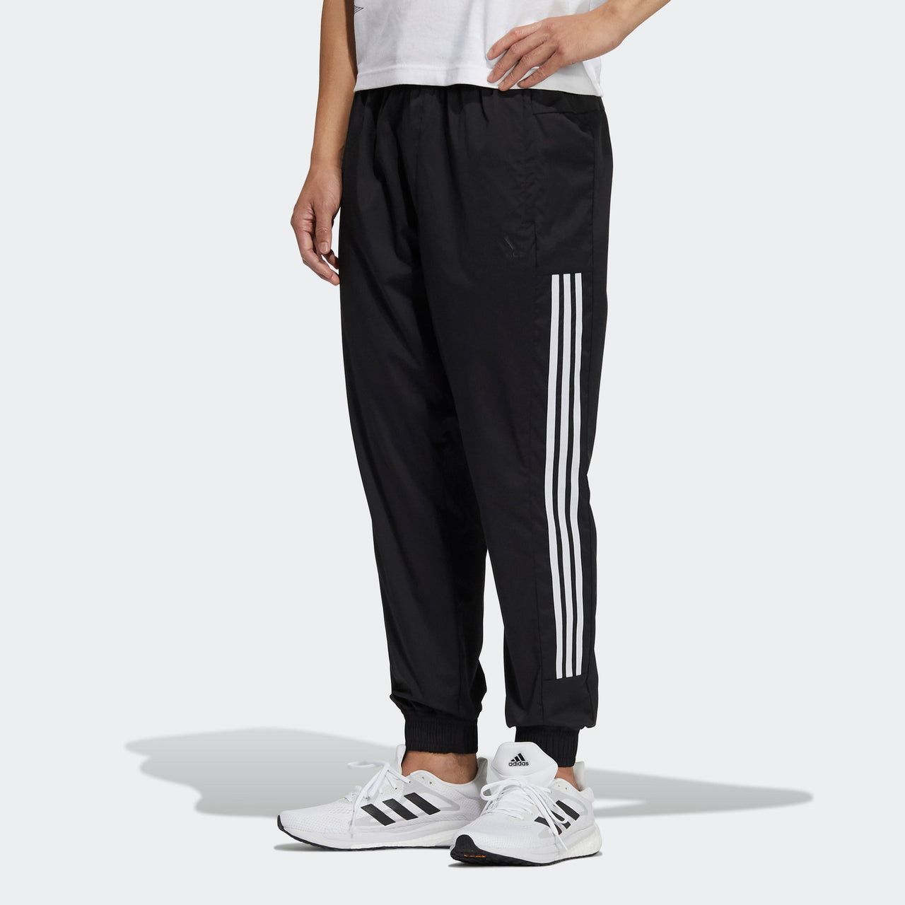 adidas Summer Wv Pants Sports Woven Bundle Feet Long Pants Black HD0351