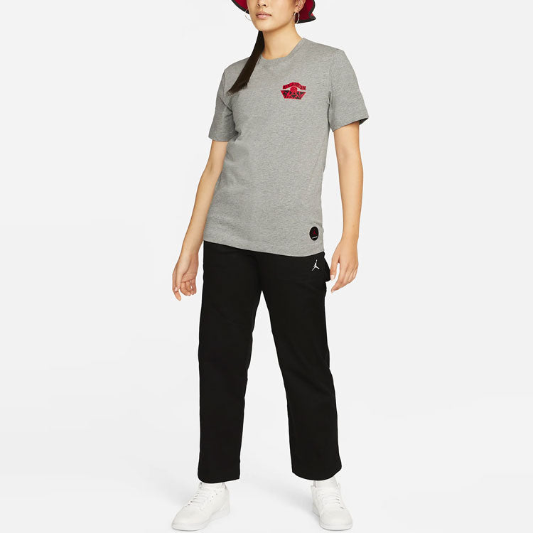 (WMNS) Jordan x Nina Chanel Abney T-shirt 'Grey' DO9806-063