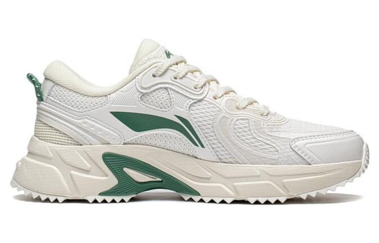 (WMNS) Li-Ning Shiguang 'Creamy White Green' ARXT008-4