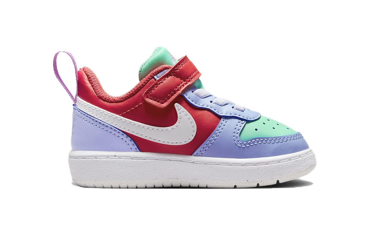 (TD) Nike Court Borough Low Recraft Shoes 'Cobalt Bliss Track Red' DV5458-400