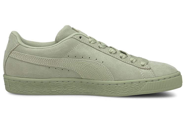 (WMNS) PUMA Suede Classic Leisure Board Shoes Green 375128-02