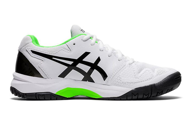 (GS) ASICS Gel Resolution 8 'White Green Gecko' 1044A018-105