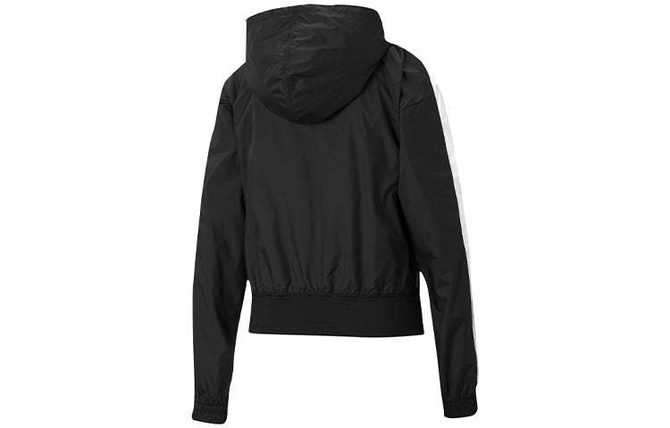 (WMNS) PUMA Train Favorite Woven Jacket 'Black' 519533-01
