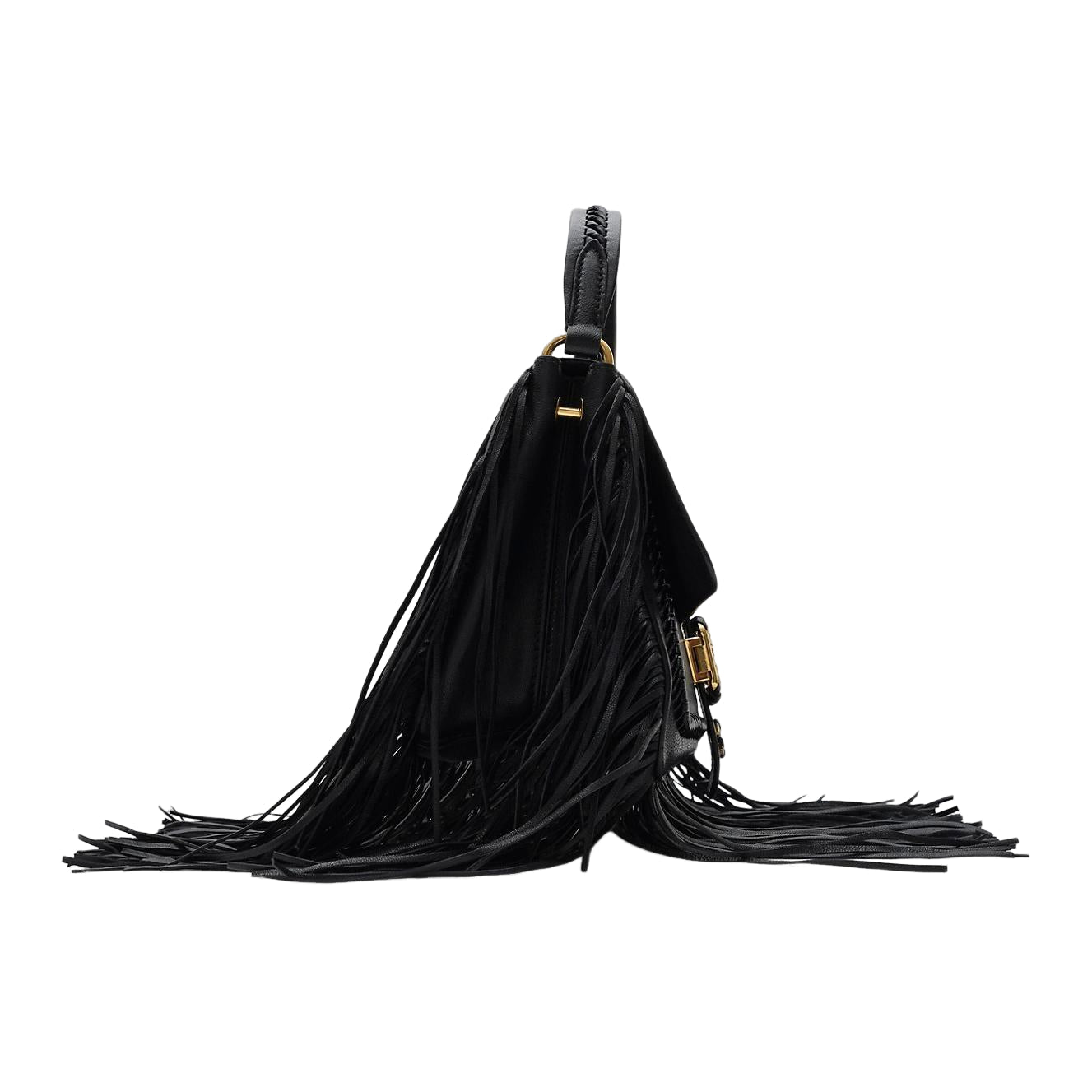 (WMNS) Burberry Small Rider Bag 'Black' 81262861