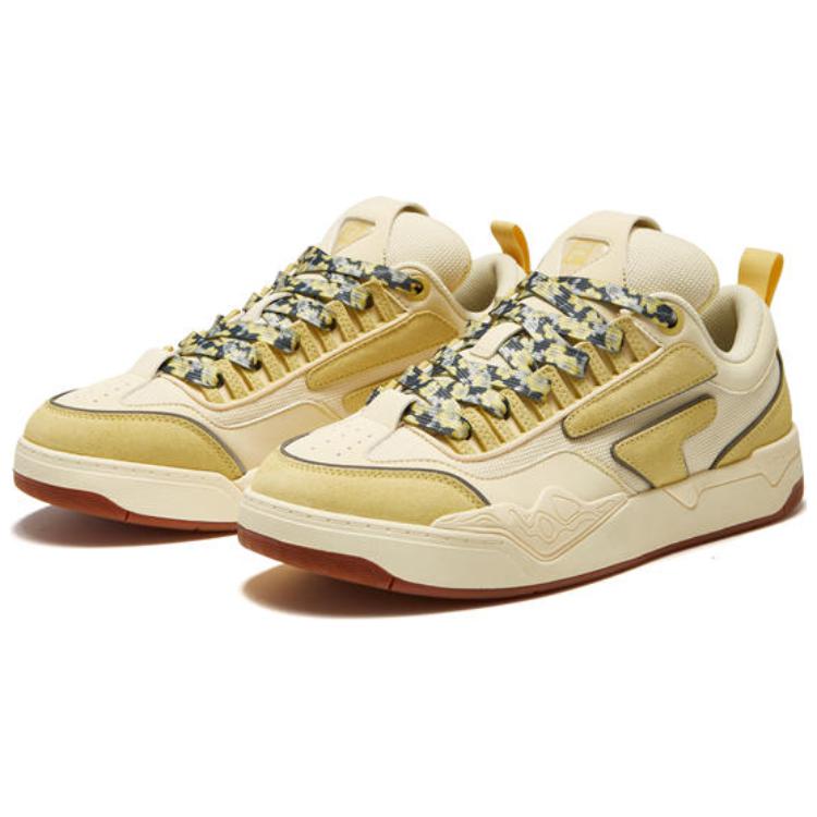(WMNS) FILA FUSION NOLLIE x BEAMS Sneakers 'Yellow Beige' T12W342303FTC