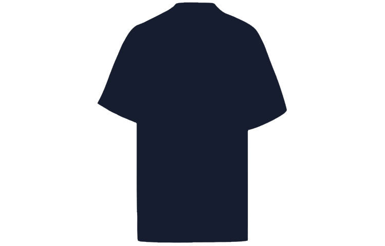 Balenciaga Est. 1917 College Logo Print Cotton T-Shirt 'Black' 676589TLV898067