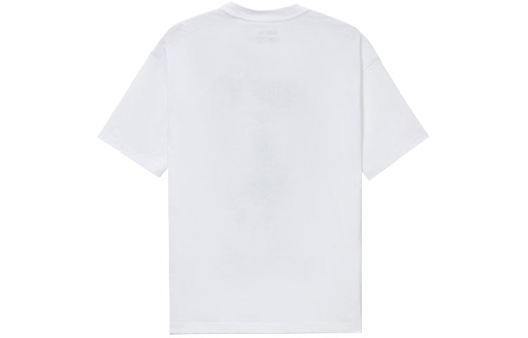 Li-Ning BADFIVE limited Series Loose Round Neck Short Sleeve 'White' AHSS037-1