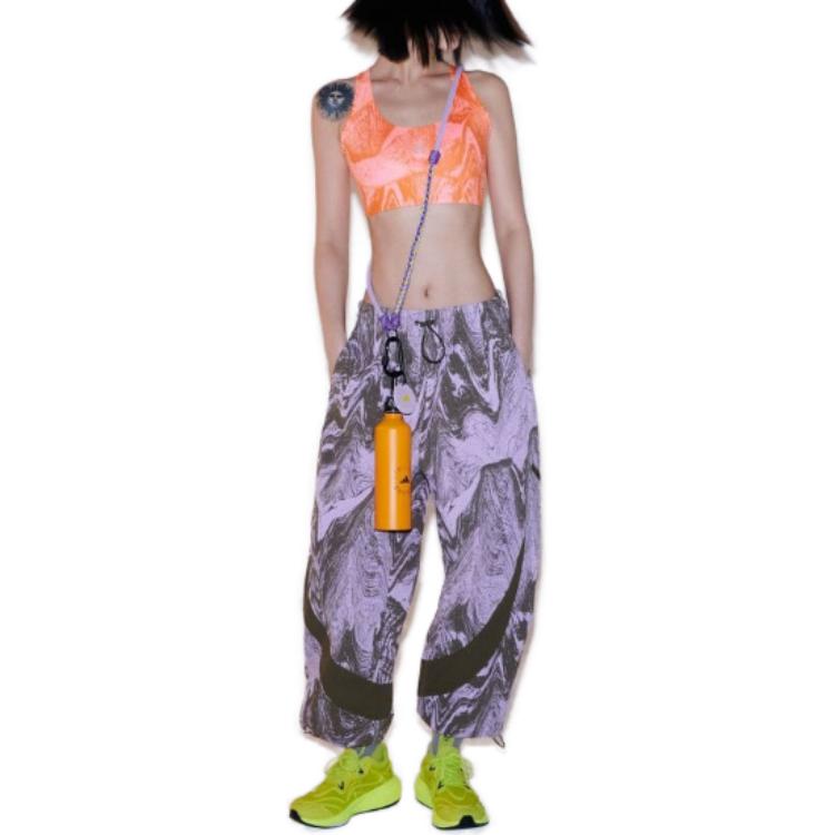 (WMNS) adidas By Stella McCartney Truecasuals Woven Track Pants 'Purple Brown' IB5096