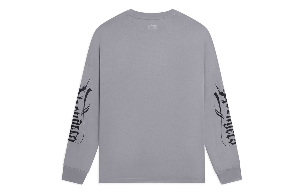 Li-Ning x MARVEL Graphic Sweatshirt 'Grey' AHSSE29-1