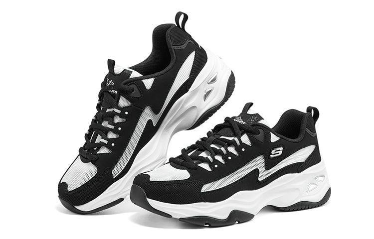 Skechers D'Lites 4.0 'Black White' 896114-BKW