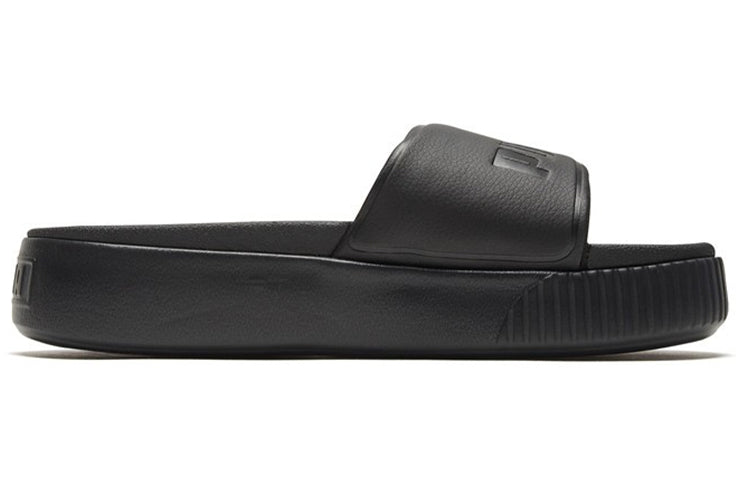 (WMNS) PUMA Platform Bold Slide Black 367064-01