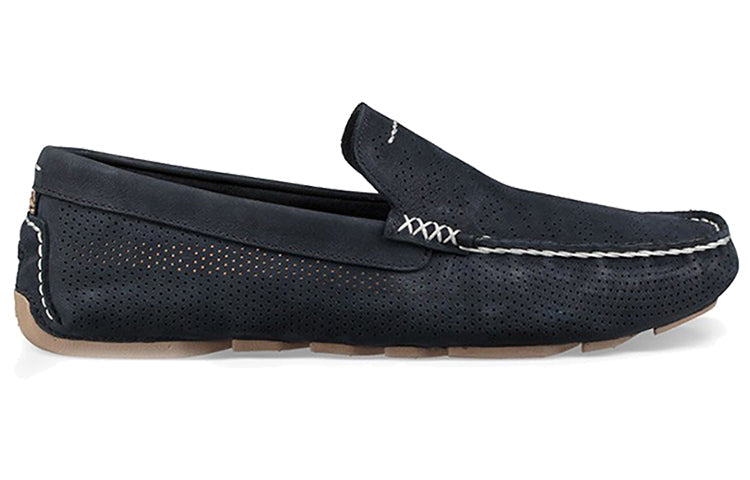 UGG Cruiser Henrick Stripe Perf 'Black' 1014642-NAVY