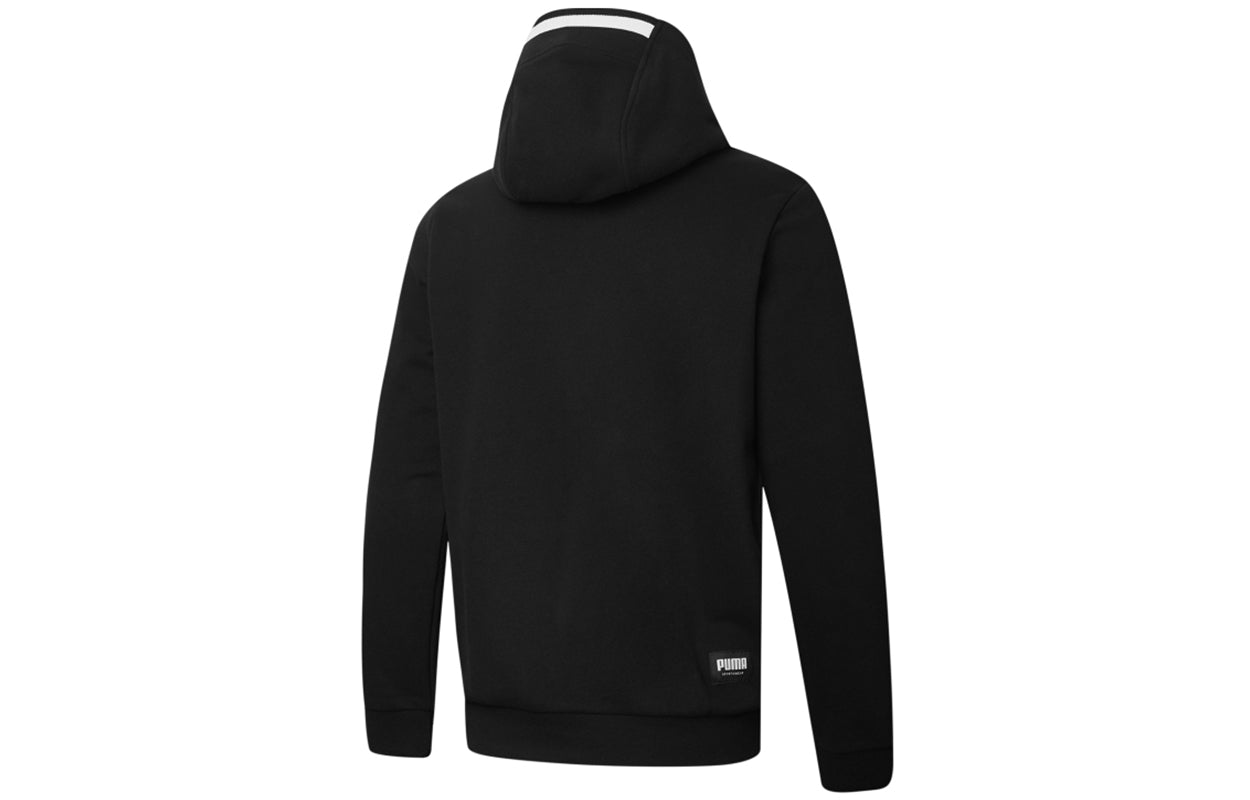 PUMA Athletics Logo Hoodie 'Black' 855987-01