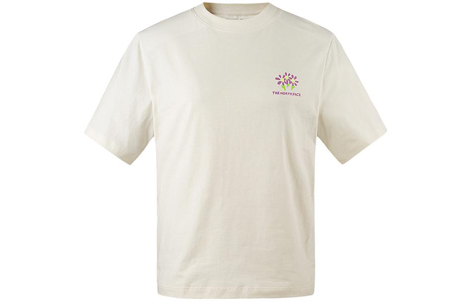 (WMNS) THE NORTH FACE Printed T-shirt 'Beige' NF0A88G1-QLI