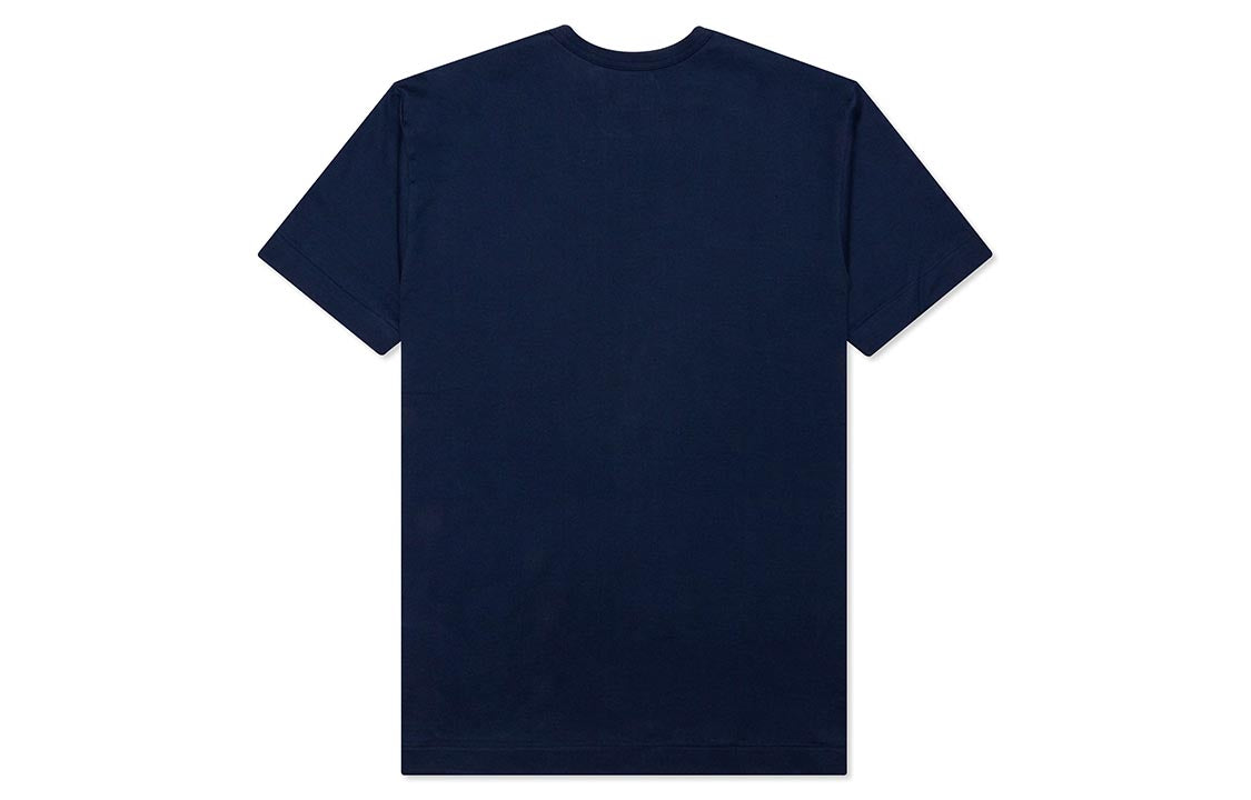 COMME des GARCONS PLAY Play Logo Tee 'Navy White' AZ-T176-051-1