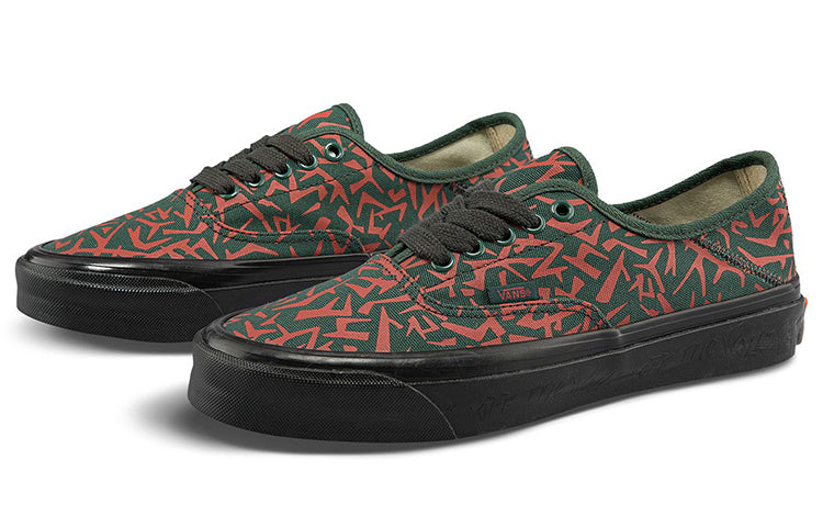 Vans Taka Hayashi x Style 43 LX 'Geo Camo - Jungle Green' VN0A7Q4YA6T