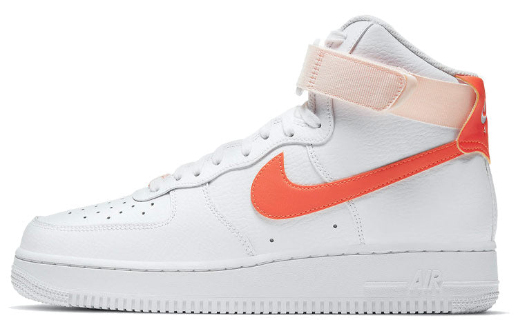 (WMNS) Nike Air Force 1 High 'White Orange Pearl' 334031-118