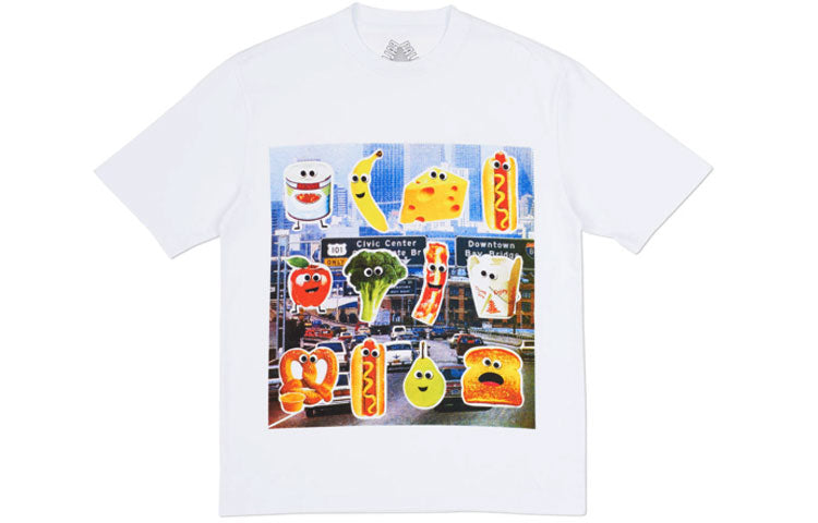 PALACE Short Sleeve Unisex White T-Shirt P12TS018