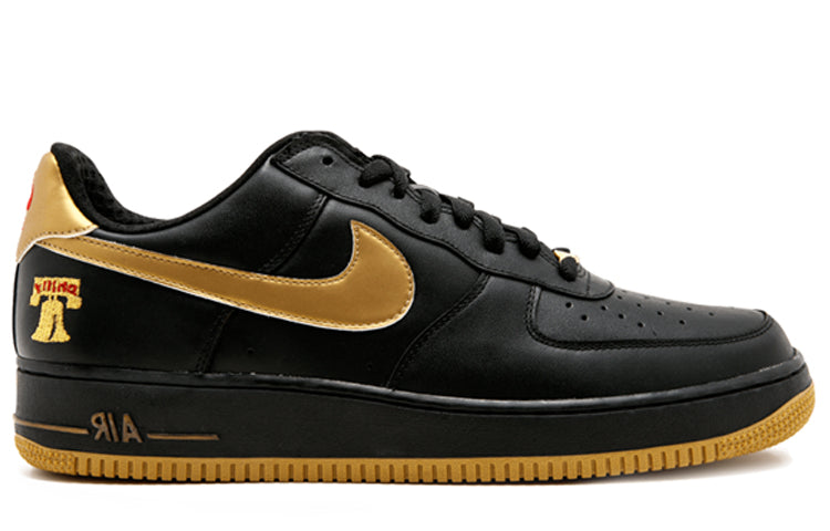 Nike Air Force 1 Premium 'Black Metallic Gold' 309096-071