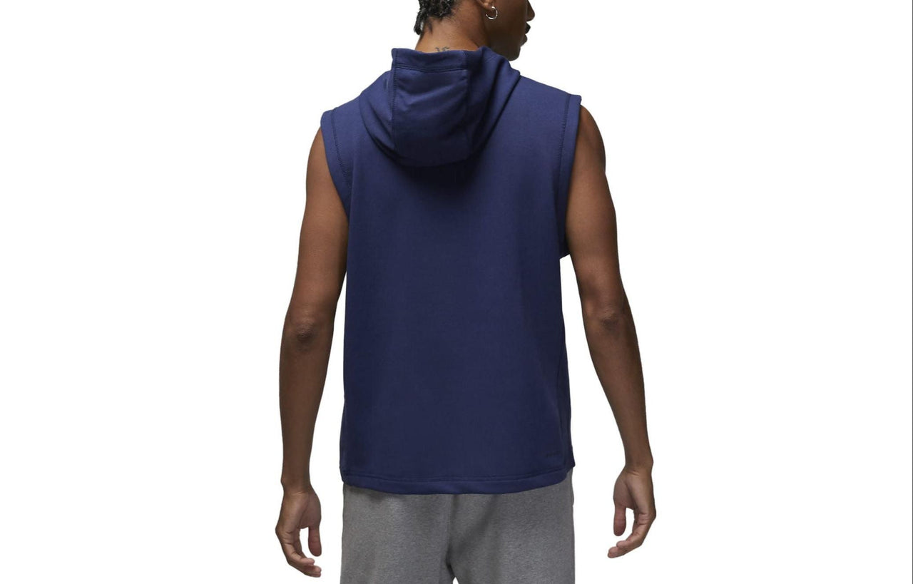 Air Jordan Dri-FIT Sport Men's Fleece Sleeveless Hoodie 'Blue' DZ0572-410