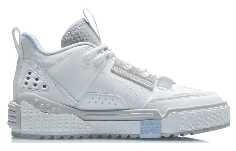 (WMNS) Li-Ning No.258 Mid 'White Blue' AGCR312-2