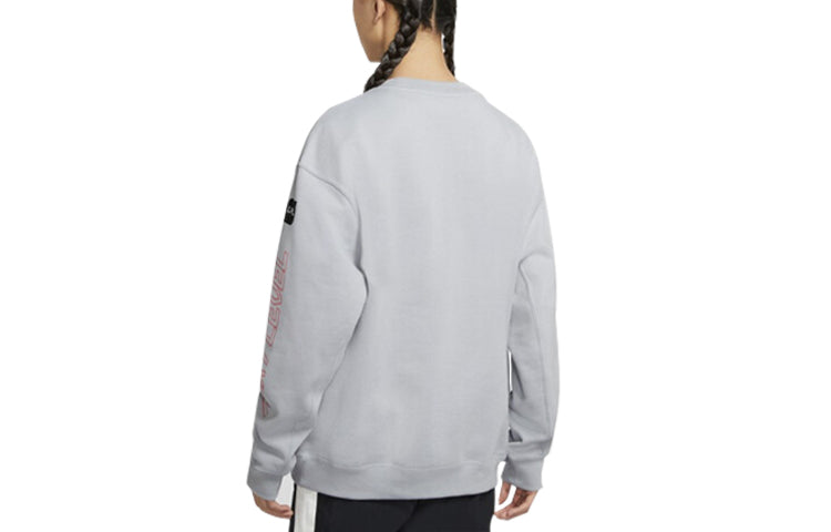 Nike x LPL Crossover Knit Round Neck Pullover Gray DA5005-021