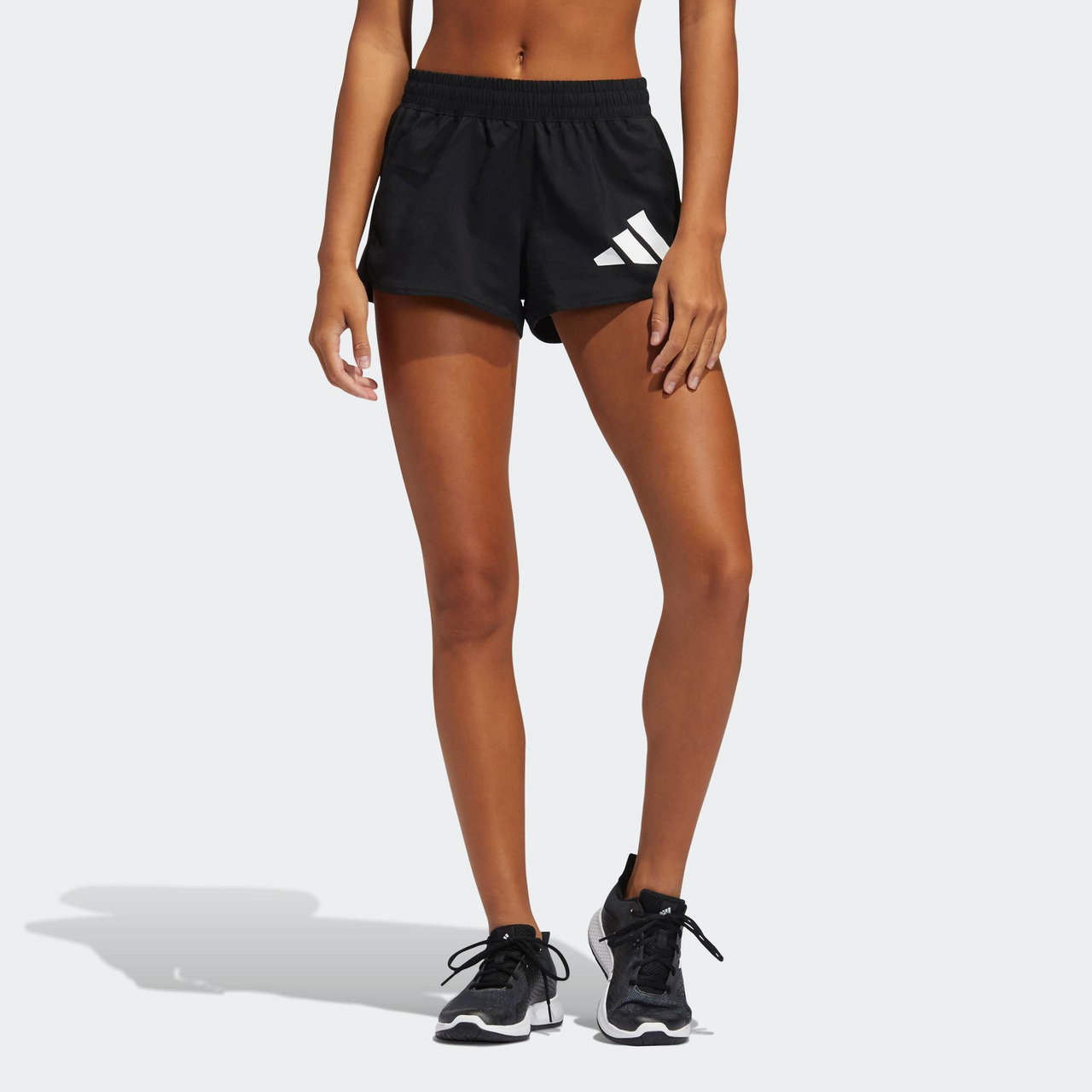 (WMNS) adidas Woven Pcer Bos Shorts 'Black' GL0705