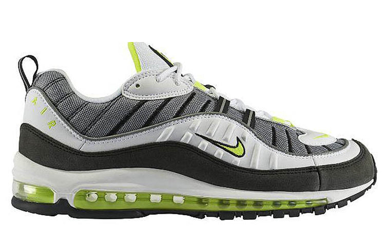 Nike Air Max 98 'Cool Grey Volt' 640744-002