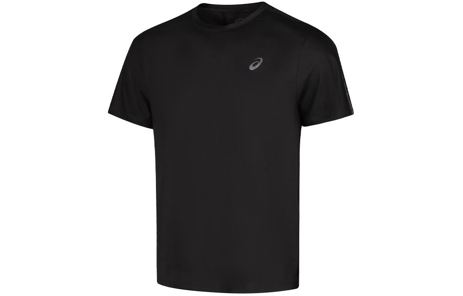 ASICS LITE-SHOW Short Sleeved Running Top Asia Sizing 'Performance Black' 2011D069-001