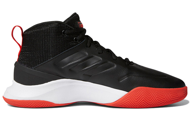 adidas Own The Game Wide 'Black Active Red' EF0746
