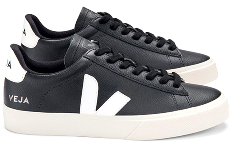 Veja Campo Chromefree Leather Sneakers 'Black White' CP051215