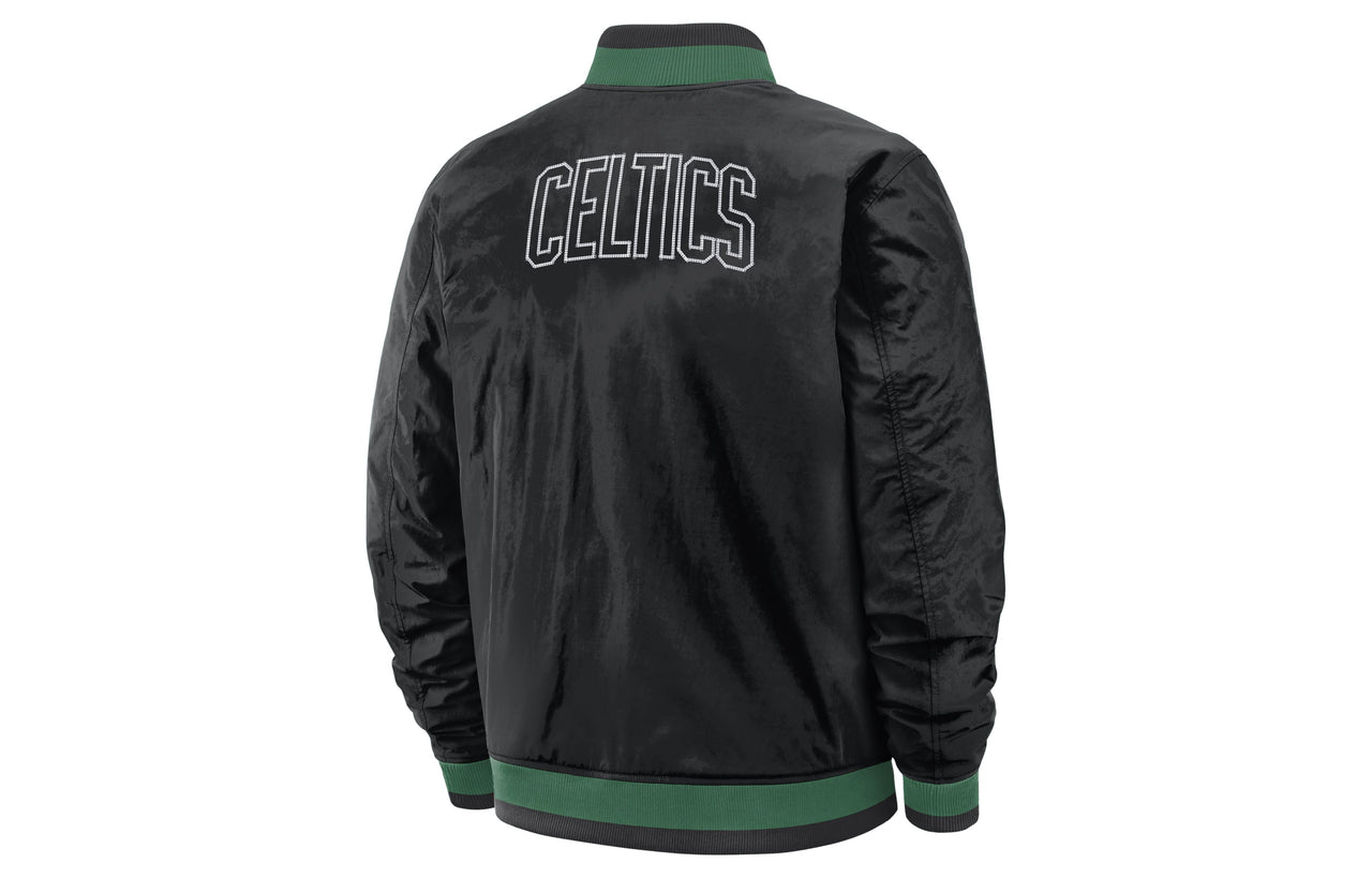 Nike NBA Boston Celtics Reversible Sports Jacket Black Green Blackgreen AV6581-010