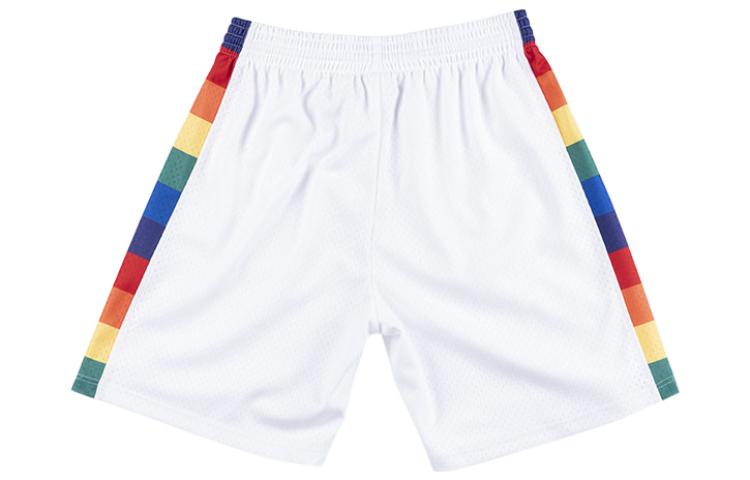 Mitchell & Ness NBA Swingman Shorts Denver Nuggets 1991-92 'White' SMSHCP18152-DNUWHIT91