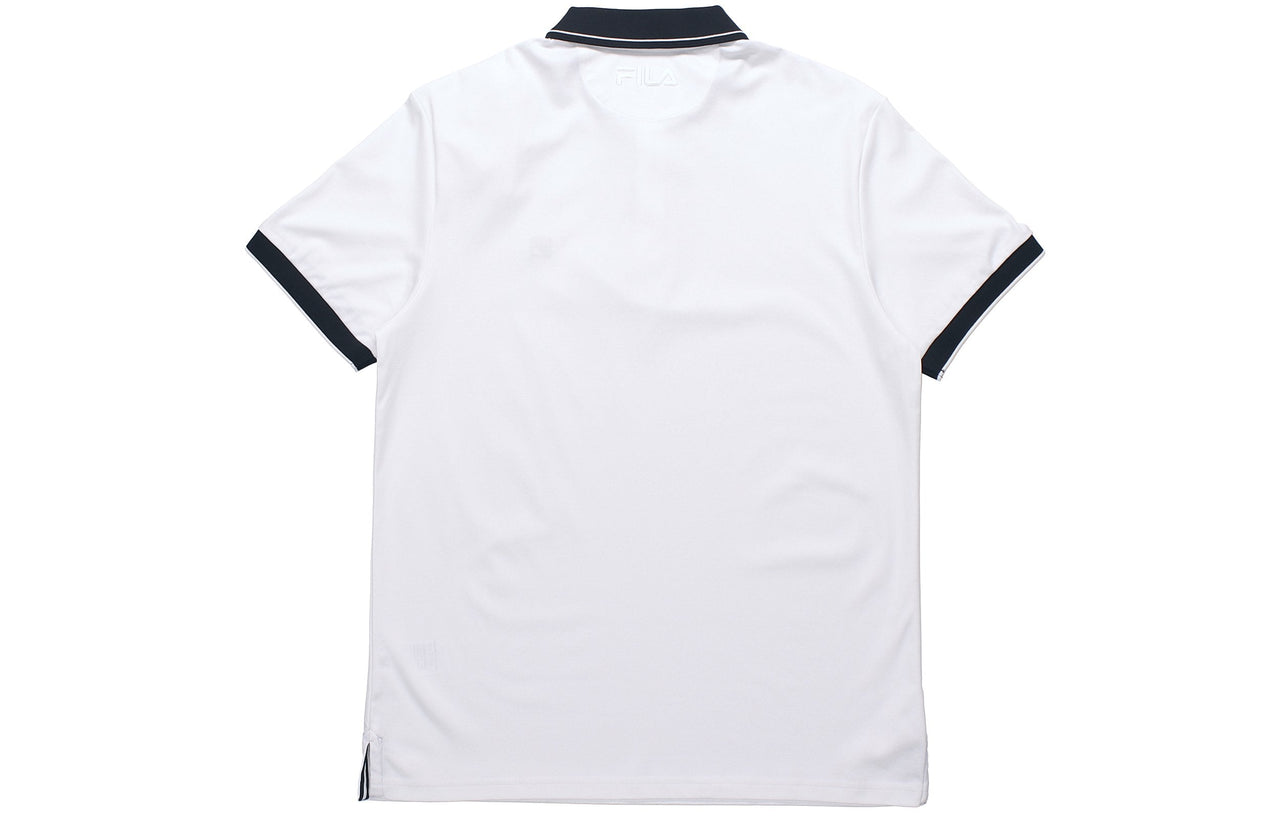 FILA Business Casual Short Sleeve polo White F11M128106F-WT