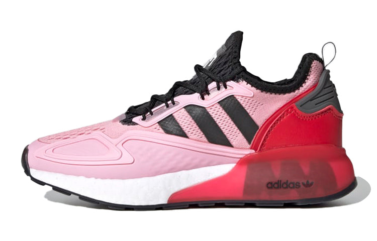 (GS) adidas Ninja x ZX 2K Boost J 'Time In - True Pink Scarlet' FZ0456