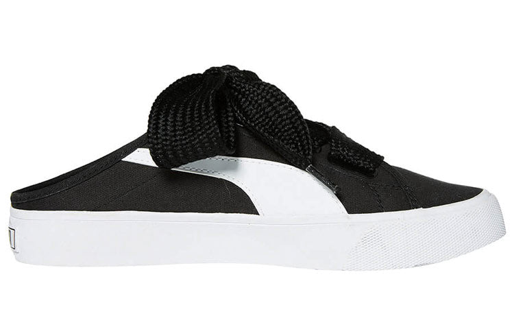 (WMNS) PUMA Bari Mule Ribbon 'Black White' 382331-01