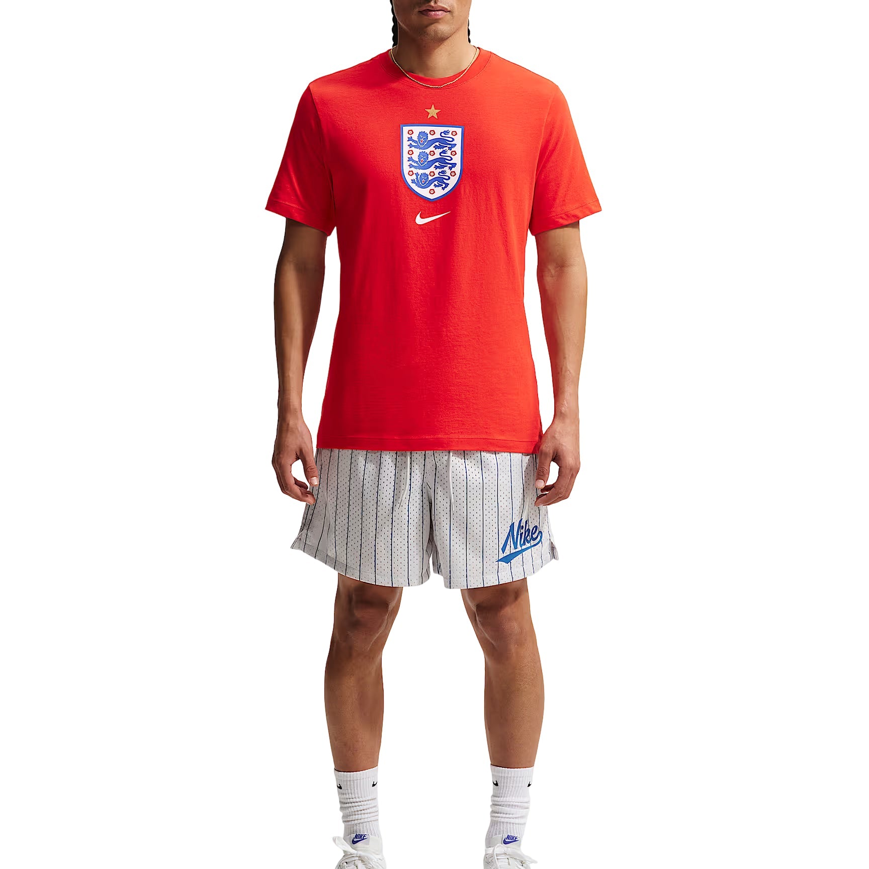 Nike x England Soccer T-Shirt 'Challenge Red' IH2177-600